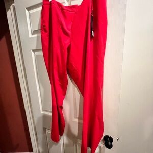 Elegant Red Women's Jumpsuit